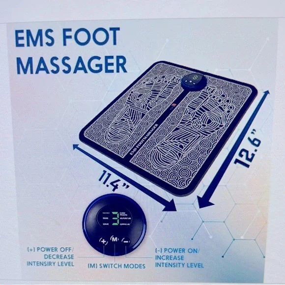 Electric EMS Foot Massager w/ 6 vibration modes - Picture 7 of 7